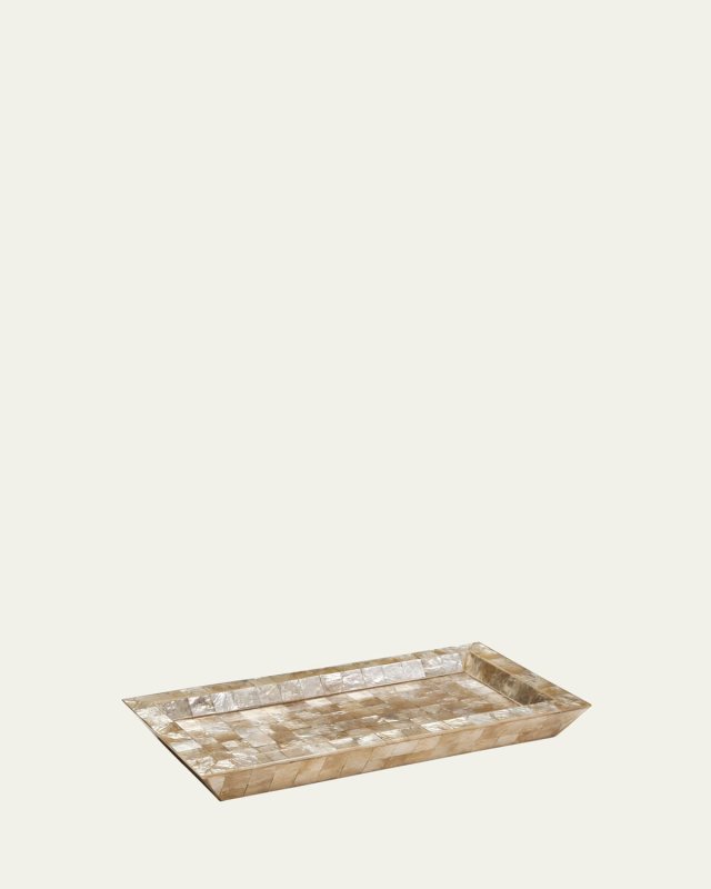 Capiz Champagne Tray